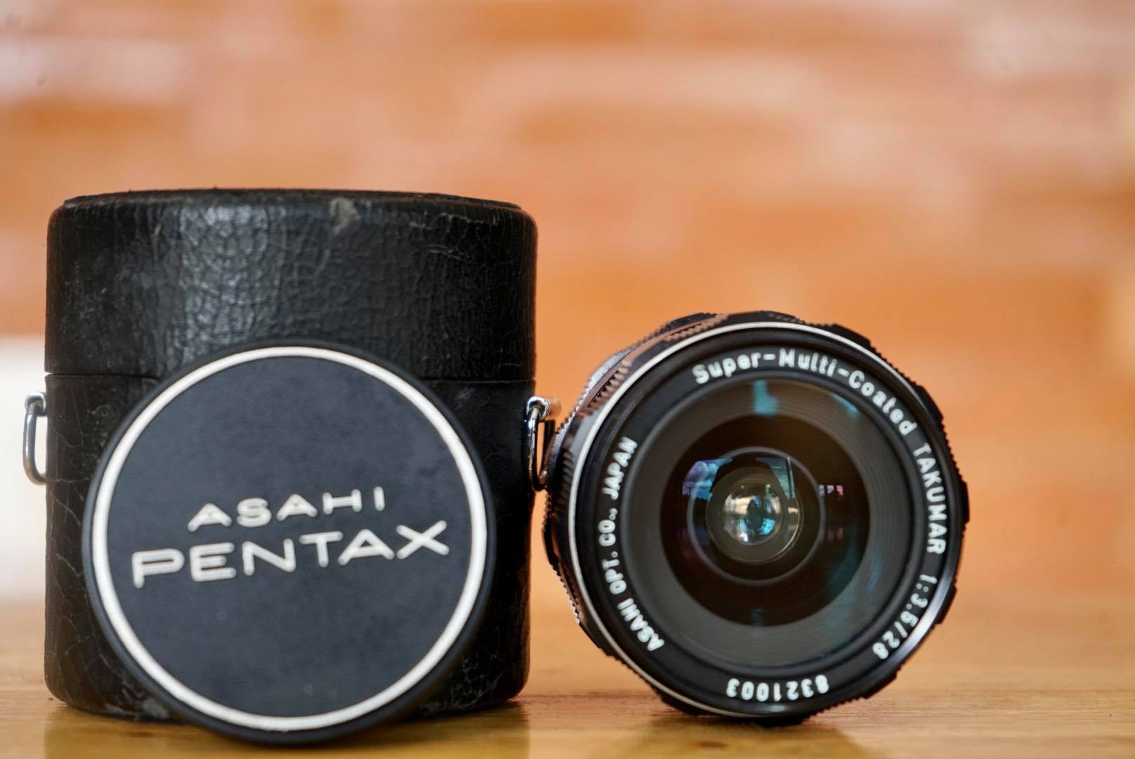 SUPER-MULTI-COATED TAKUMAR 28MM.F3.5