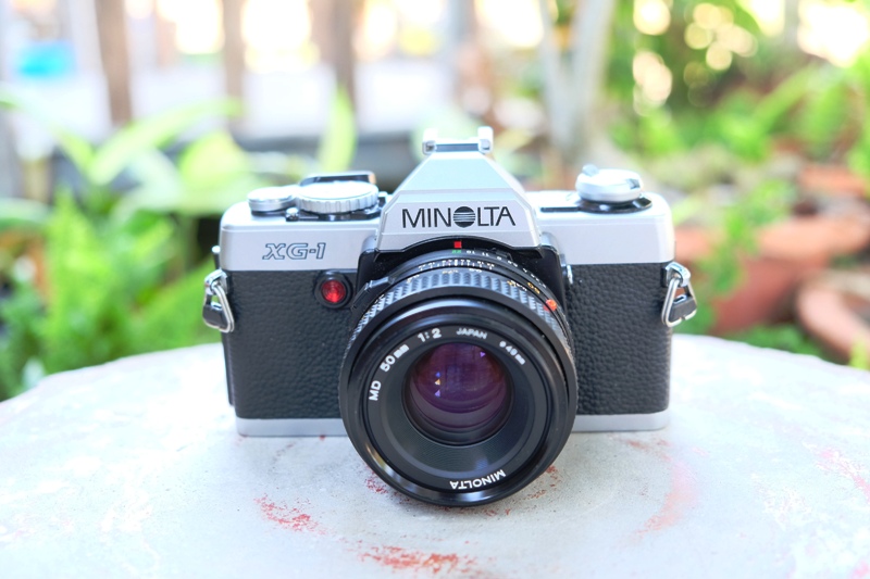 MINOLTA XG-1 MINOLTA MD 50MM.F2