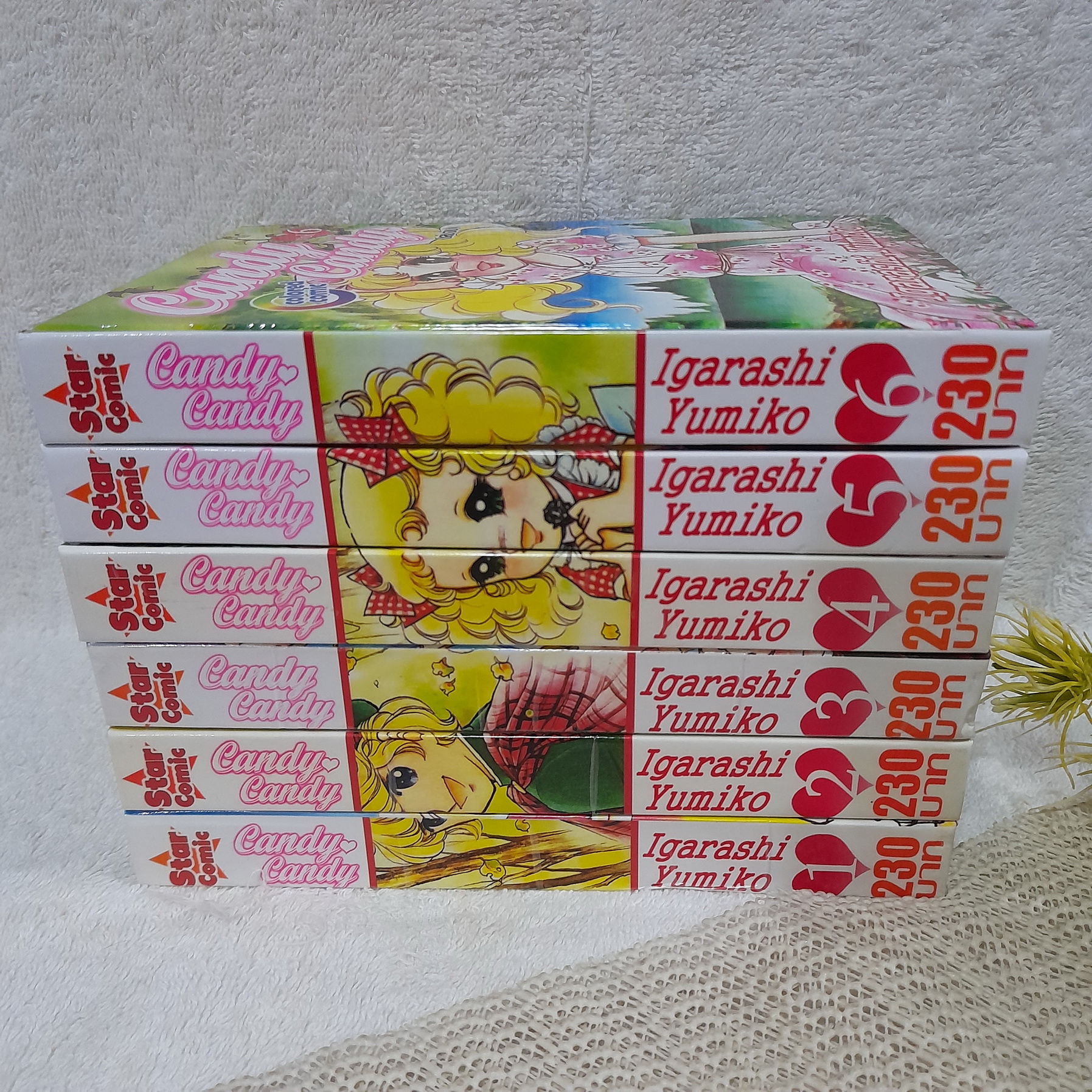 CANDY CANDY 1-6 จบ (พิมพ์ 4 สีทั้งเล่ม)