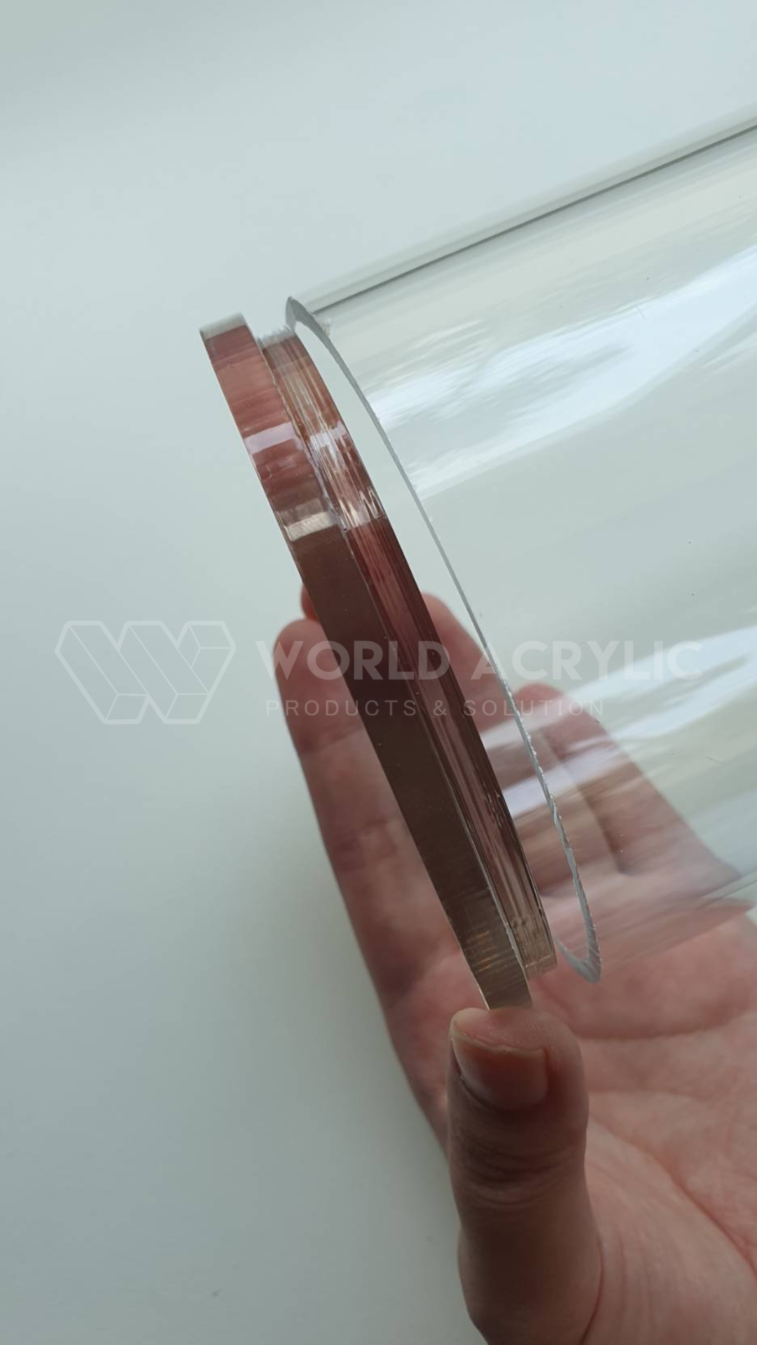 ฝาปิดท่ออะครีลิคสามารถกำหนดขนาดได้