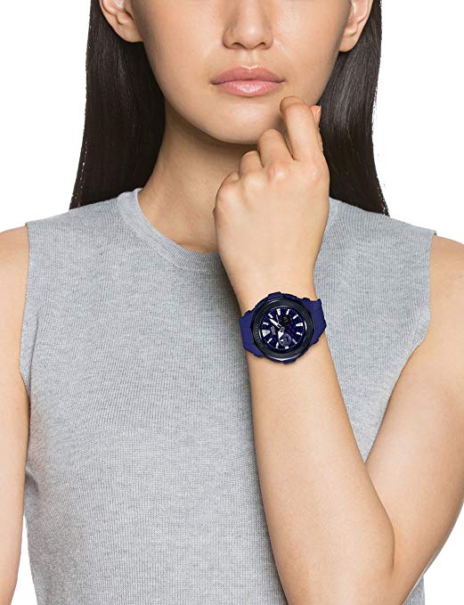 CASIO BABY-G นาฬิกาข้อมือ นาฬิกากันน้ำ นาฬิกาของแท้ ประกันศูนย์ CMG 1 ปี รุ่น BGA-225G-2A นาฬิกาสีน้ำเงิน