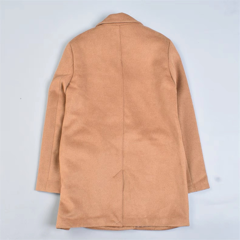 Love tree เสื้อโค้ทกันหนาว เสื้อกันหนาว overcoat โค้ทวูล สีcamel belt coat สีครีมเบจ แบรนด์ RIVER ISLAND Camel