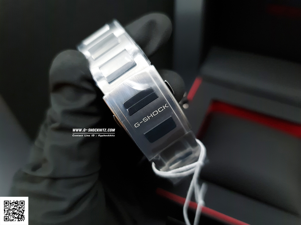 CASIO G-SHOCK นาฬิกาข้อมือ นาฬิกากันน้ำ นาฬิกาของแท้ ประกันศูนย์ CMG 1 ปี รุ่น MTG-B1000D-1A นาฬิกาสีเงิน