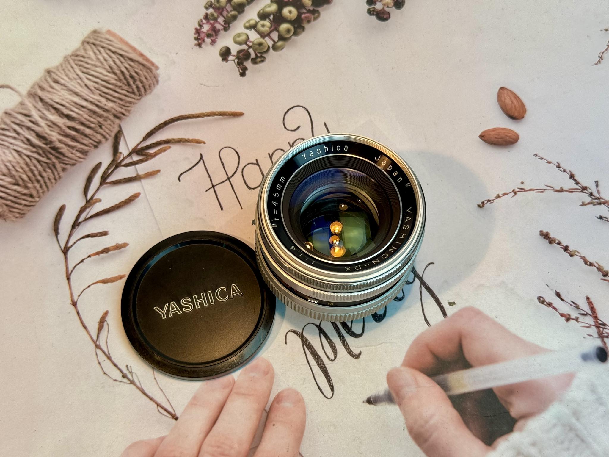 YASHICA YASHINON-DX 45MM.F1.4 MODIFLY M39 MOUNT