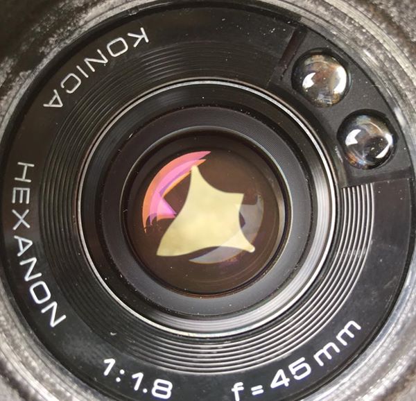 KONICA HEXANON 45MM.F1.8 NEX MONT