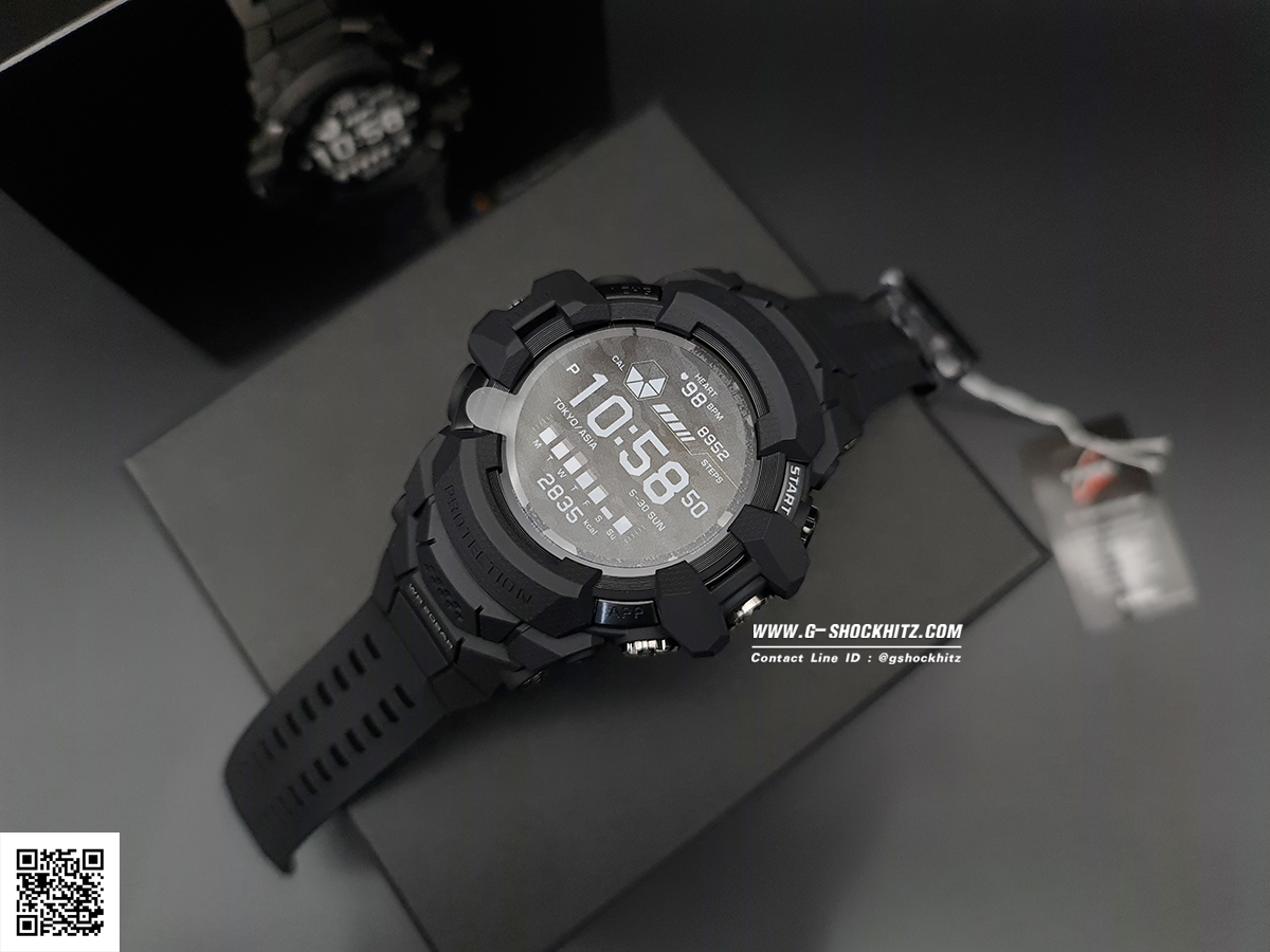 CASIO G-SHOCK PRO นาฬิกาข้อมือ นาฬิกากันน้ำ นาฬิกาของแท้ ประกันศูนย์ CMG 1 ปี รุ่น GSW-H1000-1A นาฬิกาสีดำ