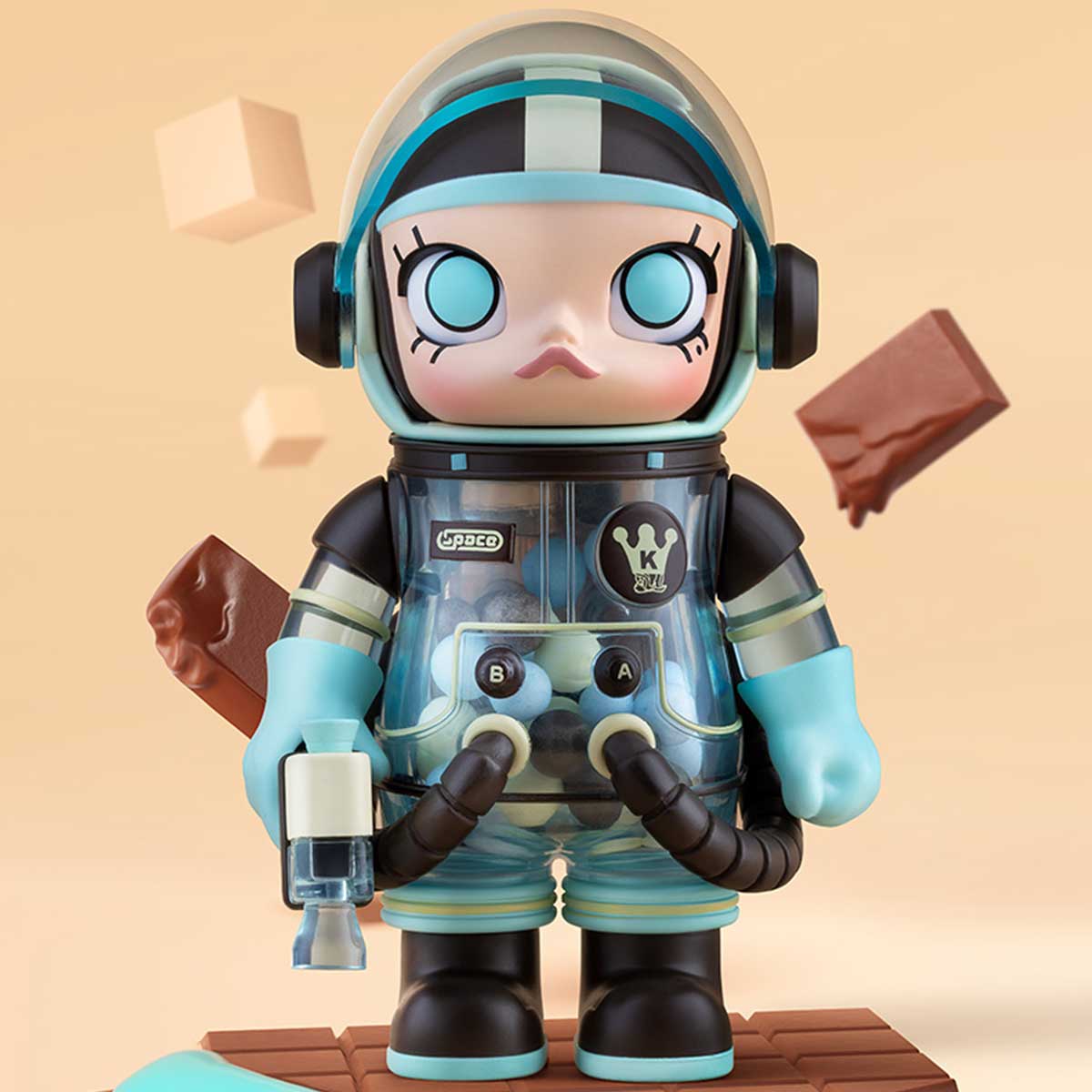 POP MART MEGA SPACE MOLLY 100% V.2 - B ลุ้นซีเคร็ททุกBOX SERIES BLIND BOX