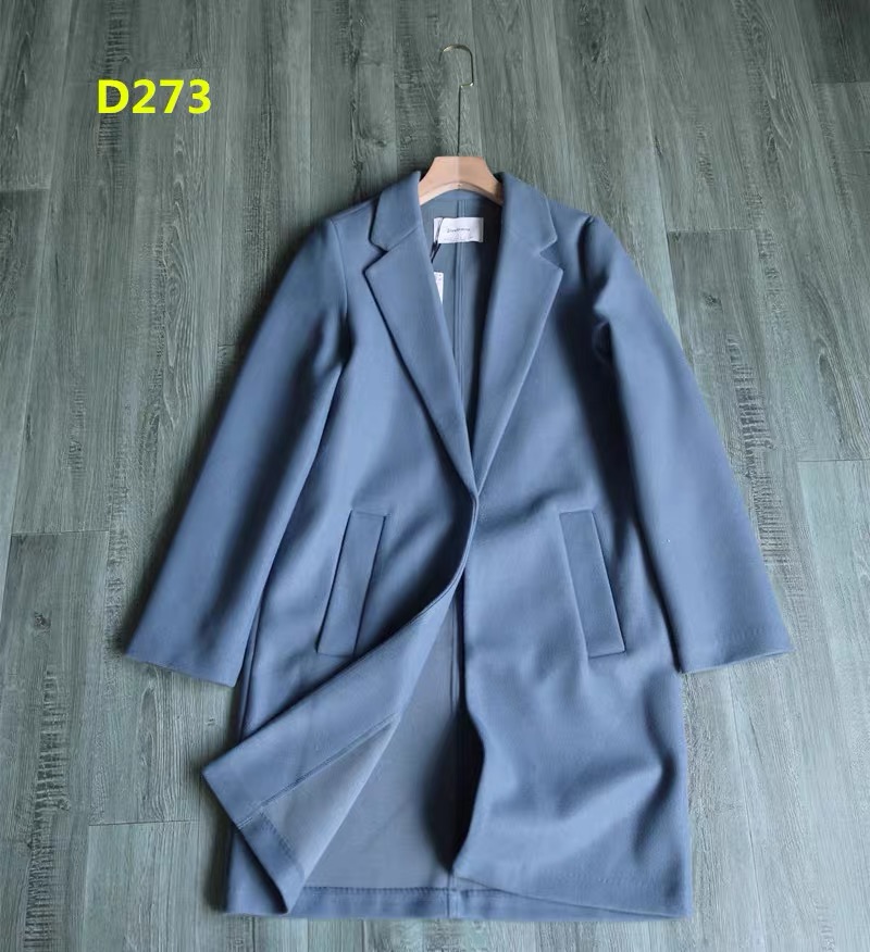 เสื้อโค้ท เสื้อโค้ทกันหนาว โค้ทวูล tailored knot coat สีเบจ แบรนด์ STRADIVARIUS สำเนา