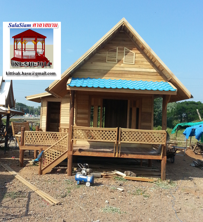 รหัสสินค้า : ND-06 : บ้านน็อคดาวน์ (แบบถอดประกอบทุกชิ้น ทั้งหลัง)