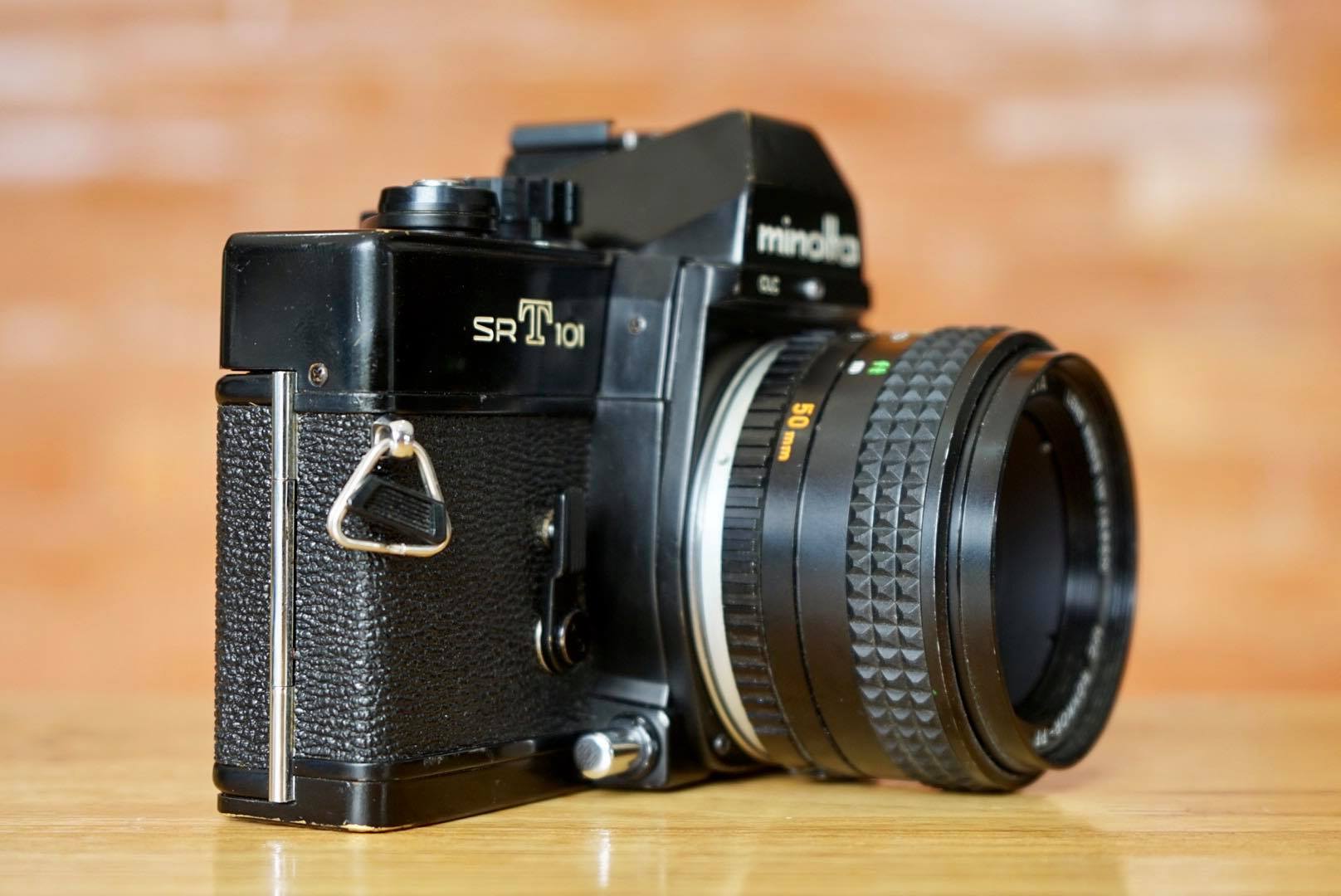 MINOLTA SRT101 MINOLTA MC ROKKOR-PF 50MM.F1.7