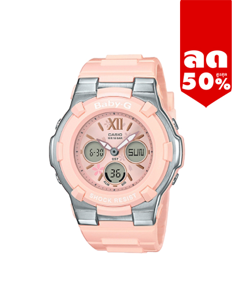 CASIO BABY-G นาฬิกาข้อมือ นาฬิกากันน้ำ นาฬิกาของแท้ ประกันศูนย์ CMG 1 ปี รุ่น BGA-110BL-4B นาฬิกาสีส้ม