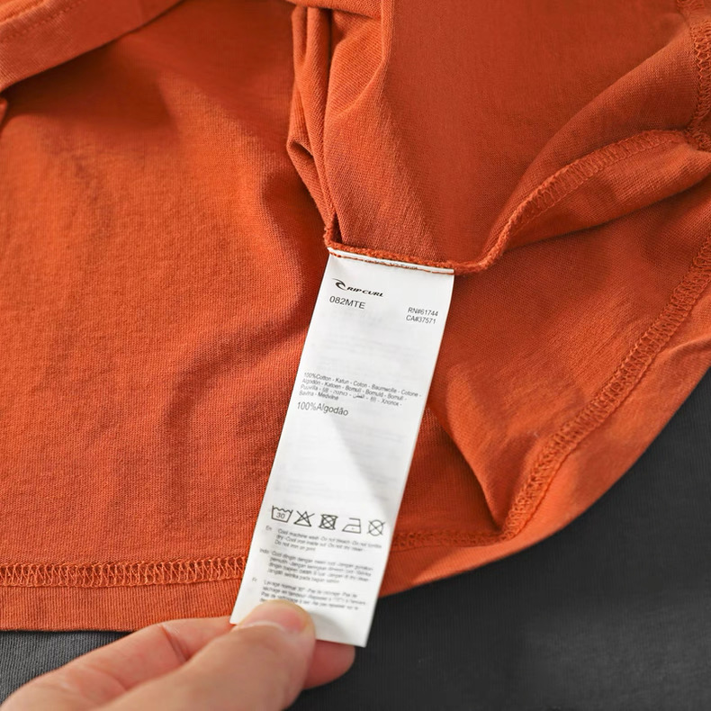 Ripcurl เสื้อยืด ผู้ชาย Rip Curl Medina hoแบรนด์ RIPCURL แท้ สวย เท่ห์ มาก คะ Size L/XL/XXL สำเนา เทา