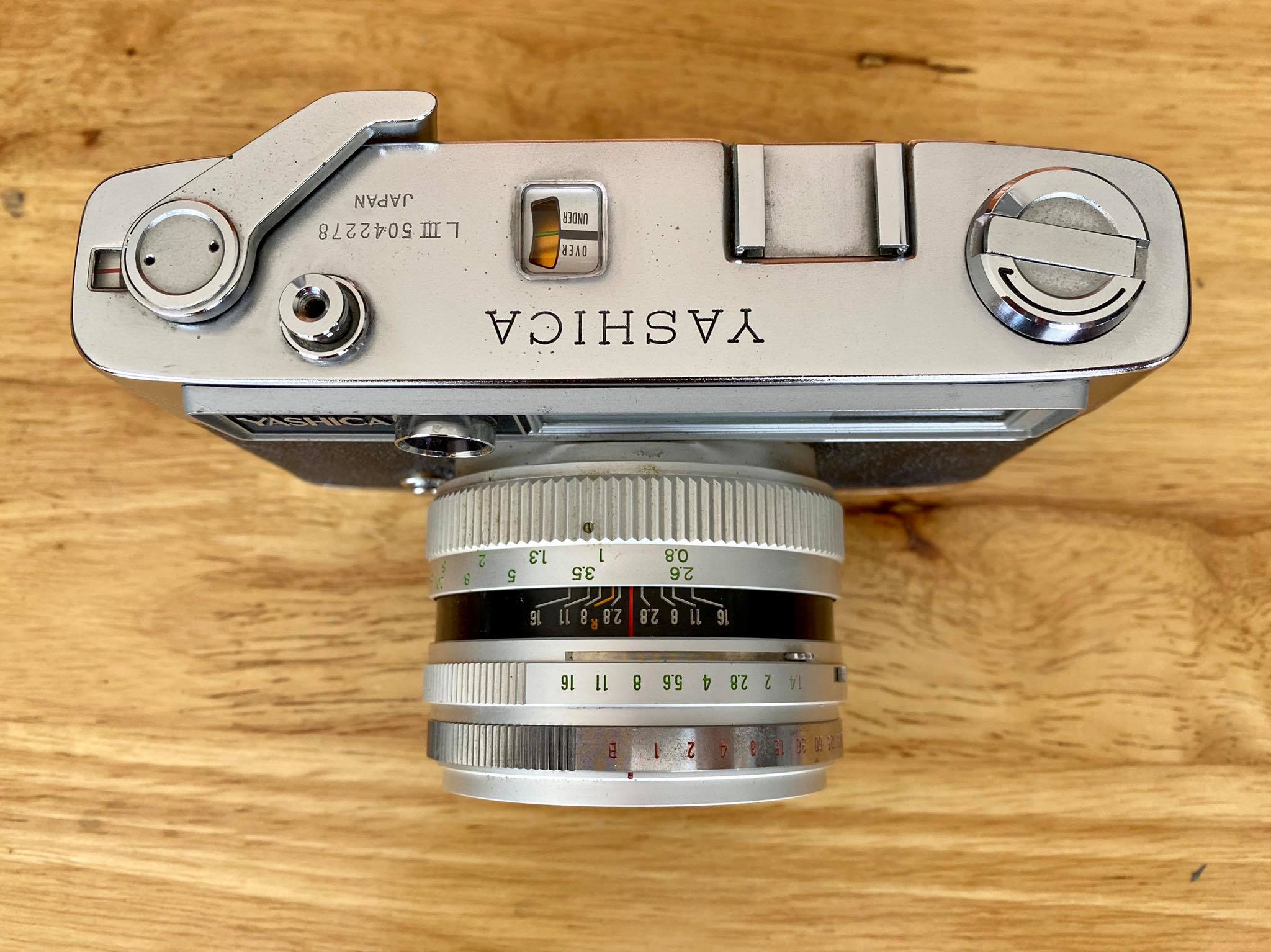 YASHICA LYNX-14 YASHICA YASHINON-DX 45MM.F1.4