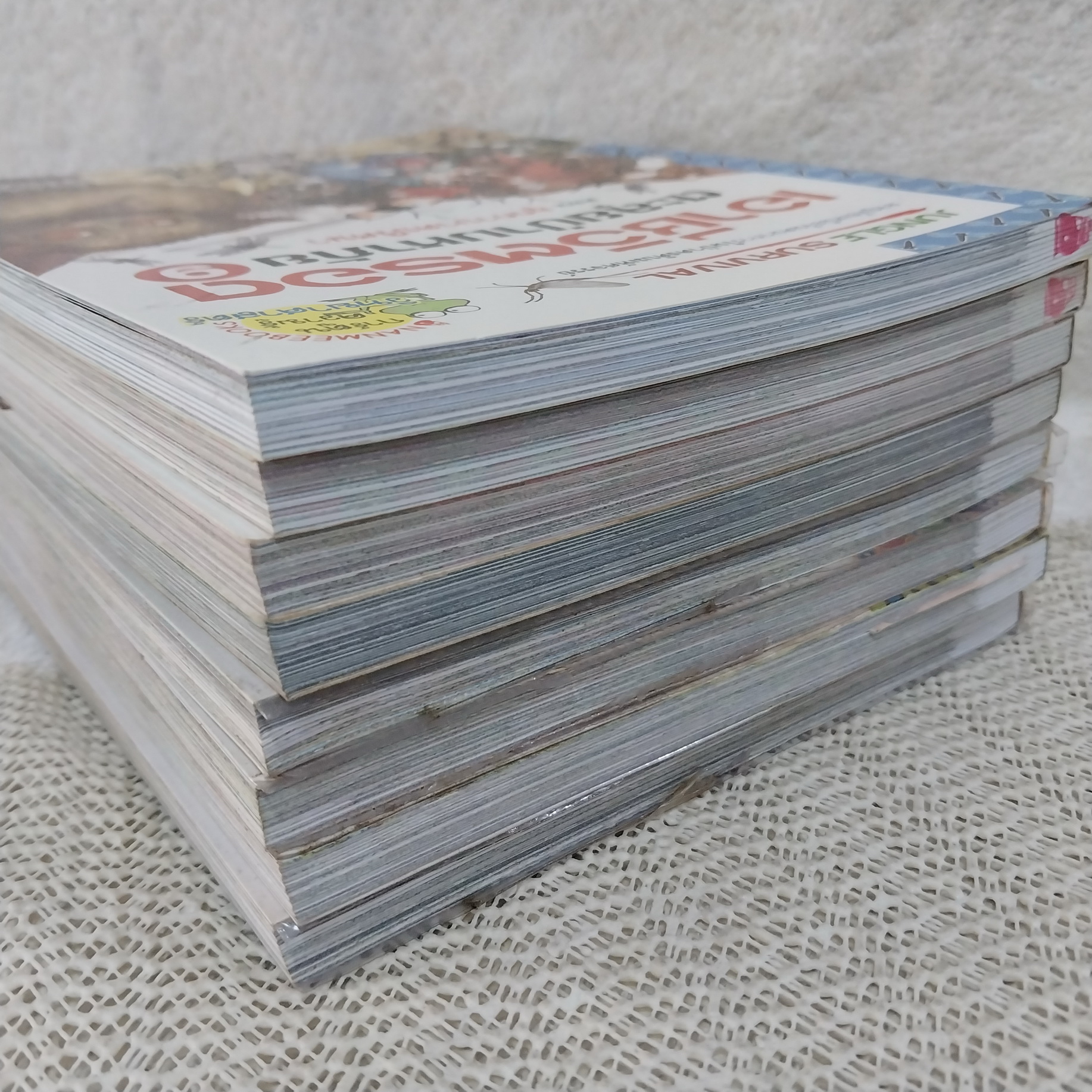 เอาชีวิตรอดตะลุยป่ามหาภัย เล่ม 1-4,8-9 ไม่จบ / * ขาดเล่ม 5,10