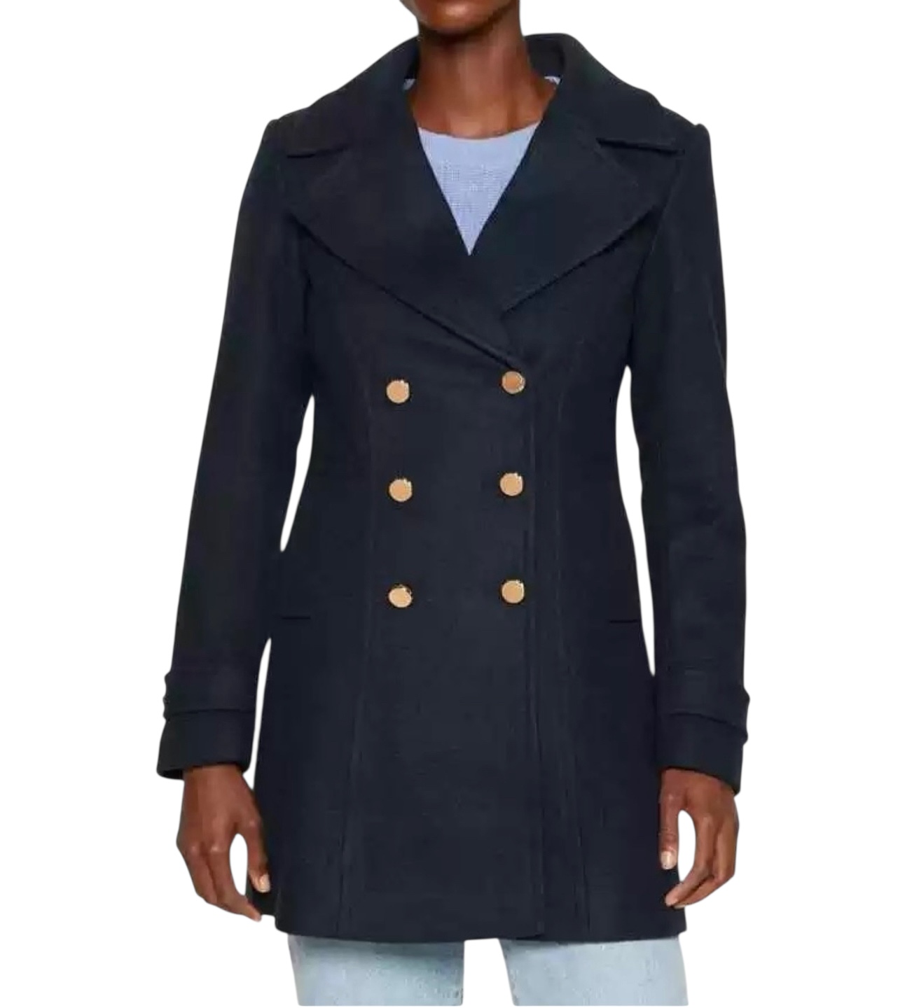 Love tree เสื้อโค้ทกันหนาว เสื้อกันหนาว overcoat โค้ทวูล สีcamel belt coat สีครีมเบจ แบรนด์ ANNA FIELD Camel