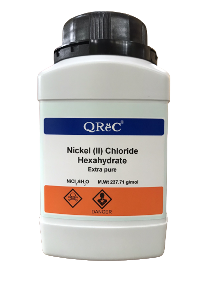 Nickel (II) Chloride Hexahydrate, Extra Pure 500 g. QReC™