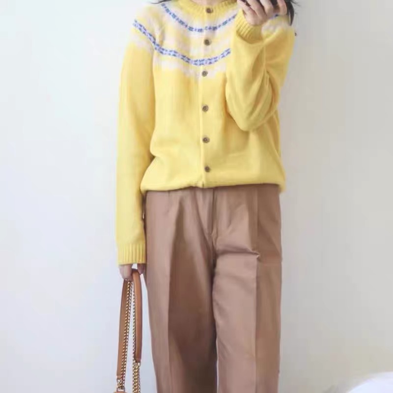เสื้อหนาวไหมพรม ลายถัก ไหมพรมถัก เนื้อไหม นุ่ม
