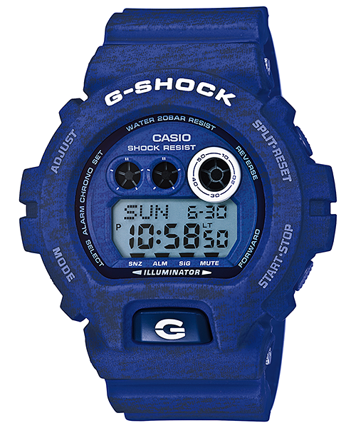 CASIO G-SHOCK นาฬิกาข้อมือ นาฬิกากันน้ำ นาฬิกาของแท้ ประกันศูนย์ CMG 1 ปี รุ่น GD-X6900HT-2 นาฬิกาสีน้ำเงิน