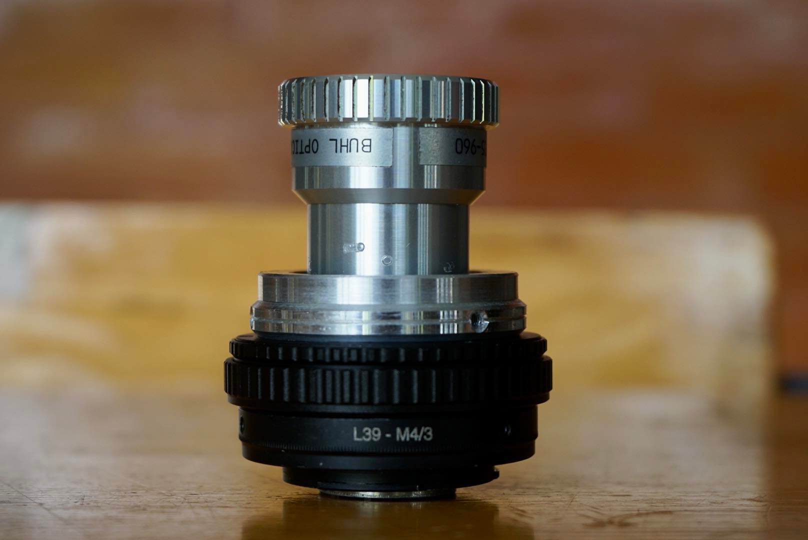 BUHL OPTIC COMPANY USA.1.5''(38.1MM.)F1.6 MODIFIED M4/3 MOUNT