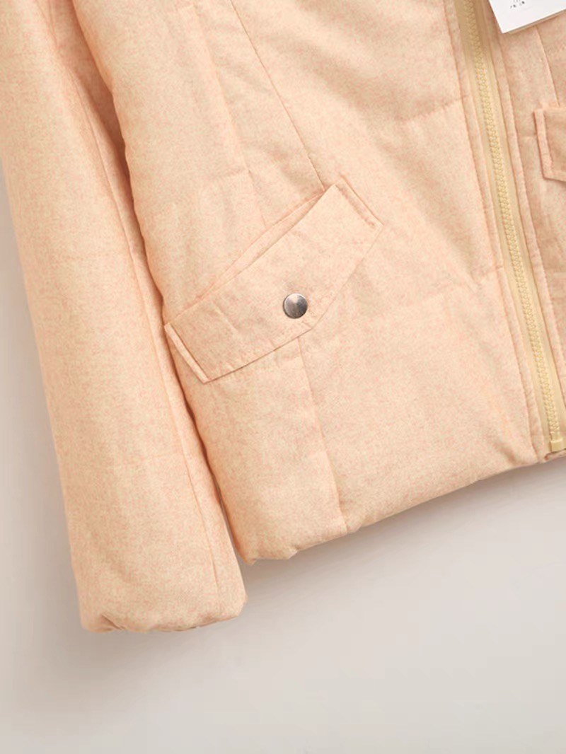 เสื้อกันหนาว หมวกฮู้ด เสื้อกันหนาวบุนวม แบรนด์ big&small โอรสอ่อน