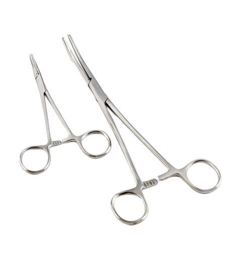 Offset Forceps คีมจับเส้นเลือดสแตนเลส