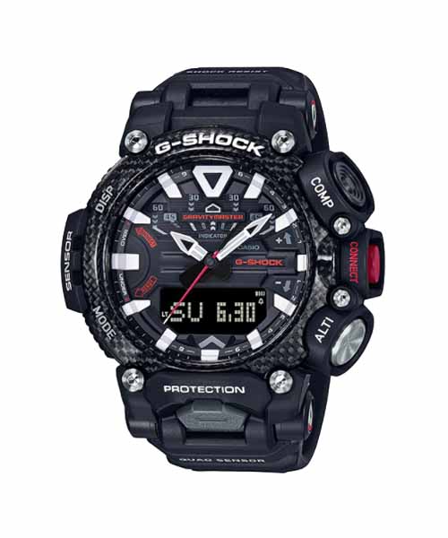 CASIO G-SHOCK นาฬิกาข้อมือ นาฬิกากันน้ำ นาฬิกาของแท้ ประกันศูนย์ CMG 1 ปี รุ่น GR-B200-1A นาฬิกาสีดำ