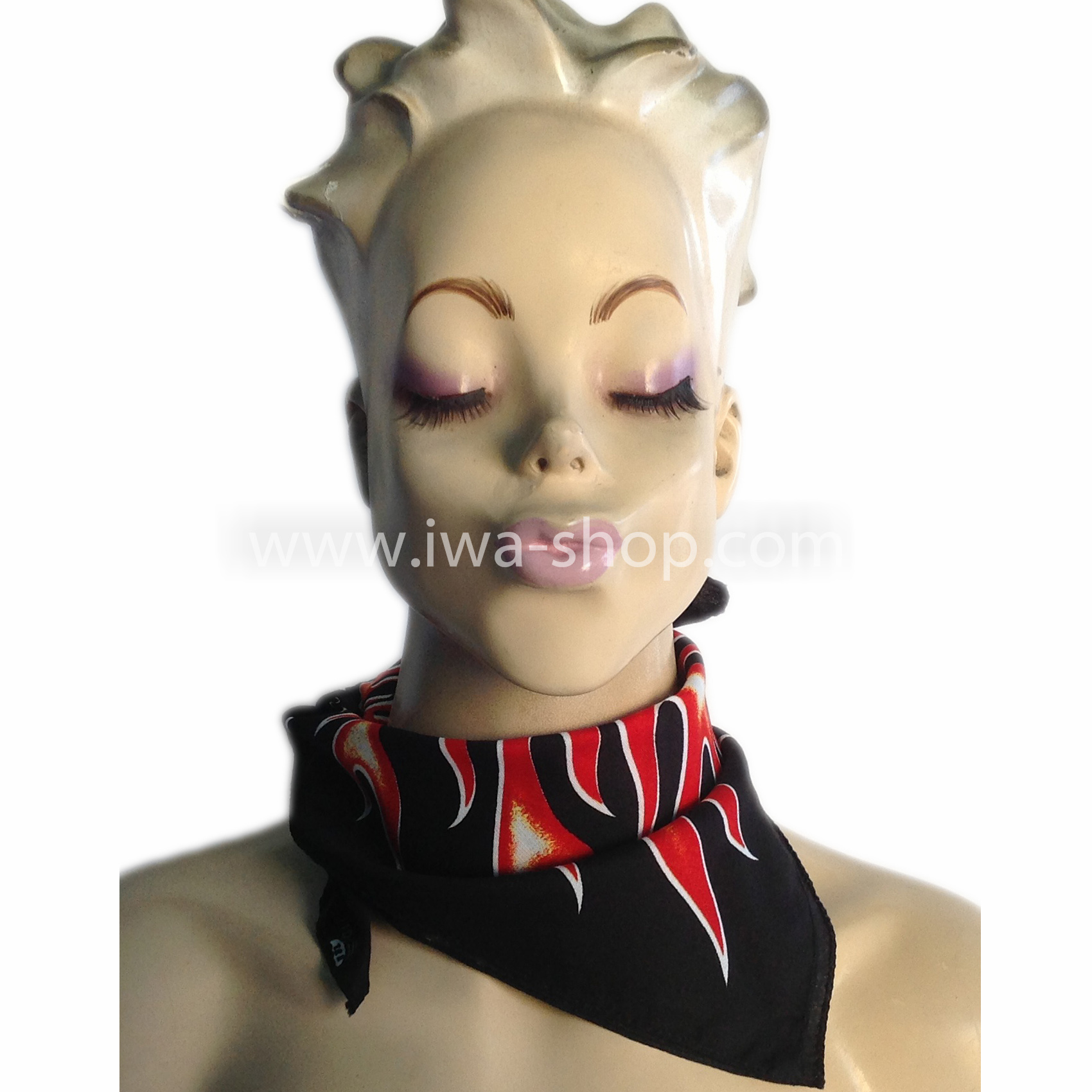 ผ้าเช็ดหน้าลายไฟ