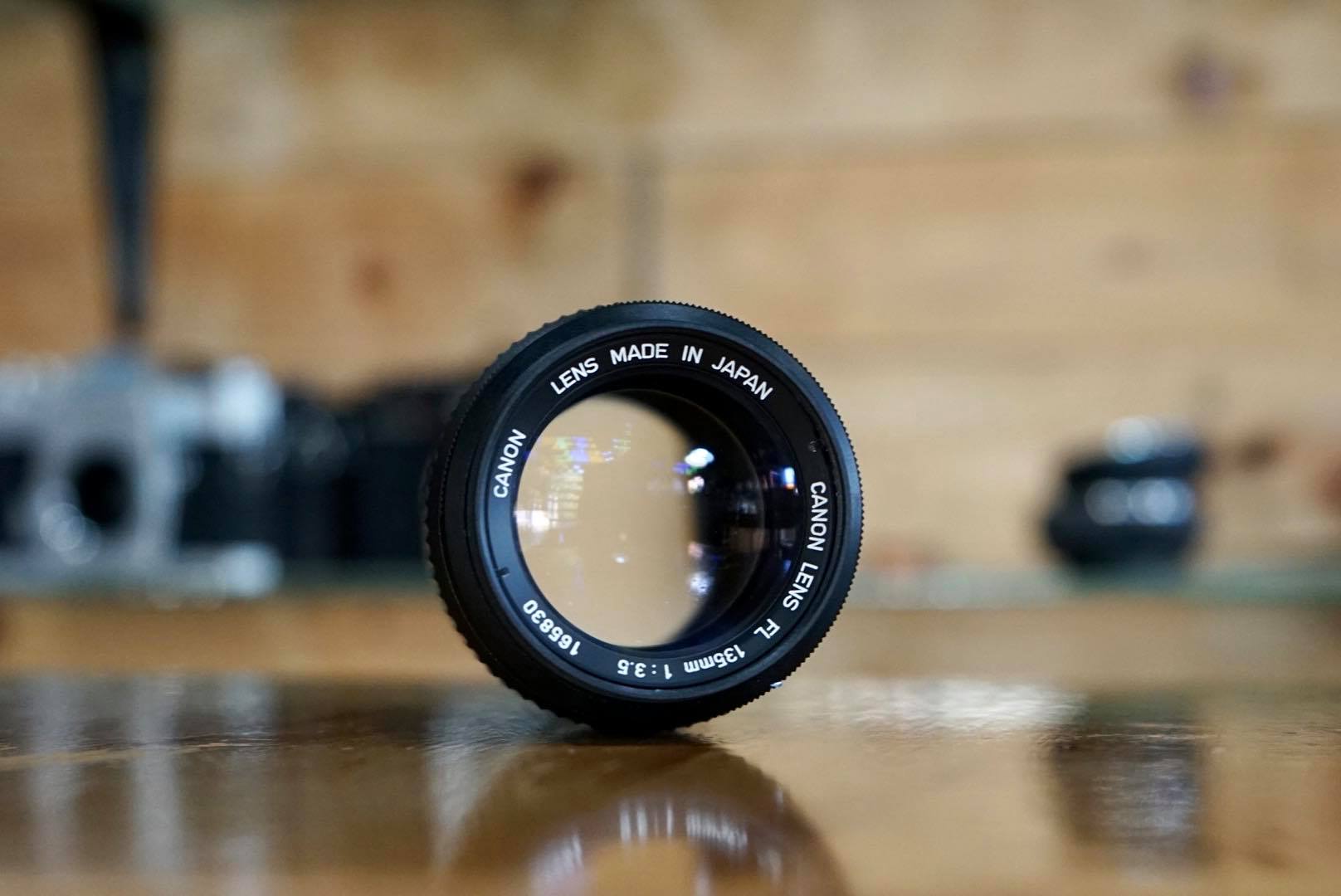 CANON LENS FL 135MM. F3.5
