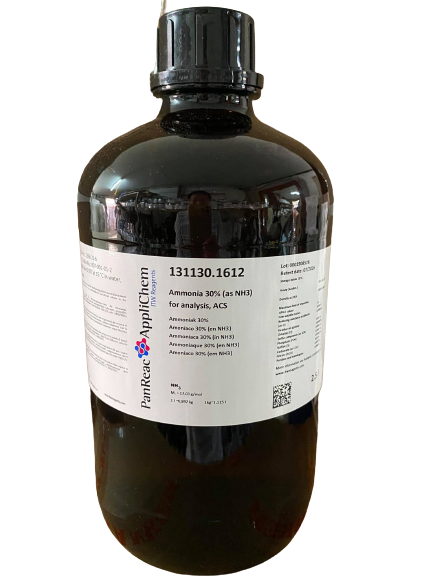 Amonia solution 30% (as NH3), AR/ACS 2.5L PanReac™