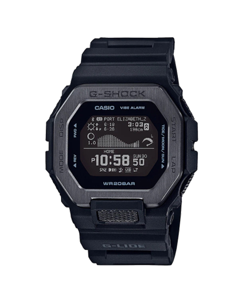 CASIO G-SHOCK นาฬิกาข้อมือ นาฬิกากันน้ำ นาฬิกาของแท้ ประกันศูนย์ CMG 1 ปี รุ่น GBX-100NS-1 นาฬิกาสีดำ