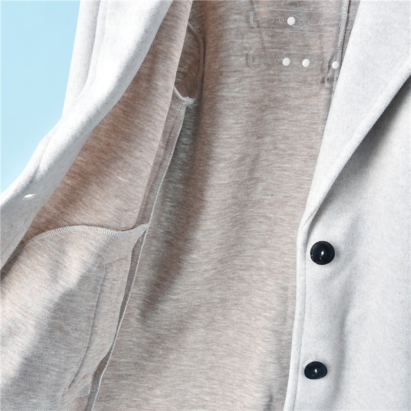 เสื้อโค้ดกันหนาว เสื้อกันหนาว overcoat โค้ทวูล สักหลาด ผสมวูล สีดำ แต่งคอปก กระดุมสองแถว แบรนด์ATCHING สำเนา สำเนา สำเนา สำเนา สำเนา ดำ