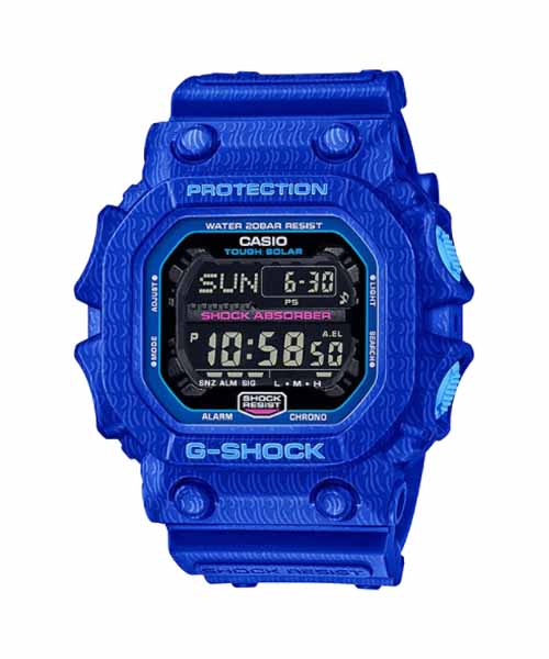 CASIO G-SHOCK นาฬิกาข้อมือ นาฬิกากันน้ำ นาฬิกาของแท้ ประกันศูนย์ CMG 1 ปี รุ่น GX-56SGZ-2 นาฬิกาสีน้้ำเงิน