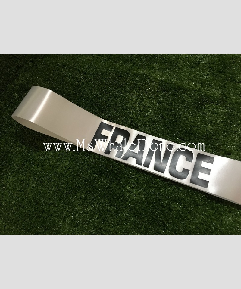 13ประเทศ สายสะพายชื่อประเทศ มิสไทยแลนด์ มิสยูนิเวอร์ส ใช้งานประกวด งานเลี้ยงสังสรรค์