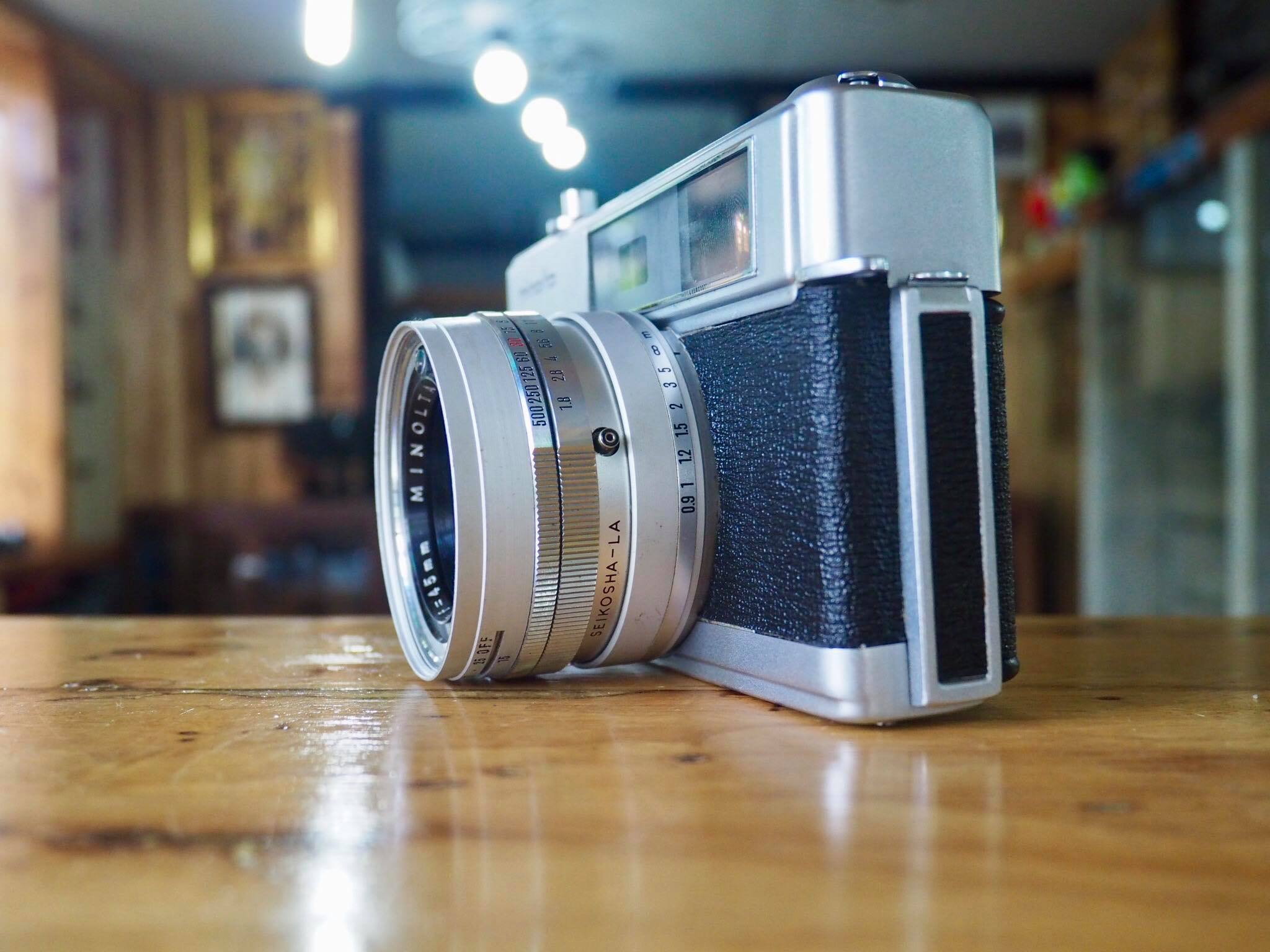 MINOLTA HI-MATIC 7 MINOLTA ROKKOR-PF45MM.F1.8