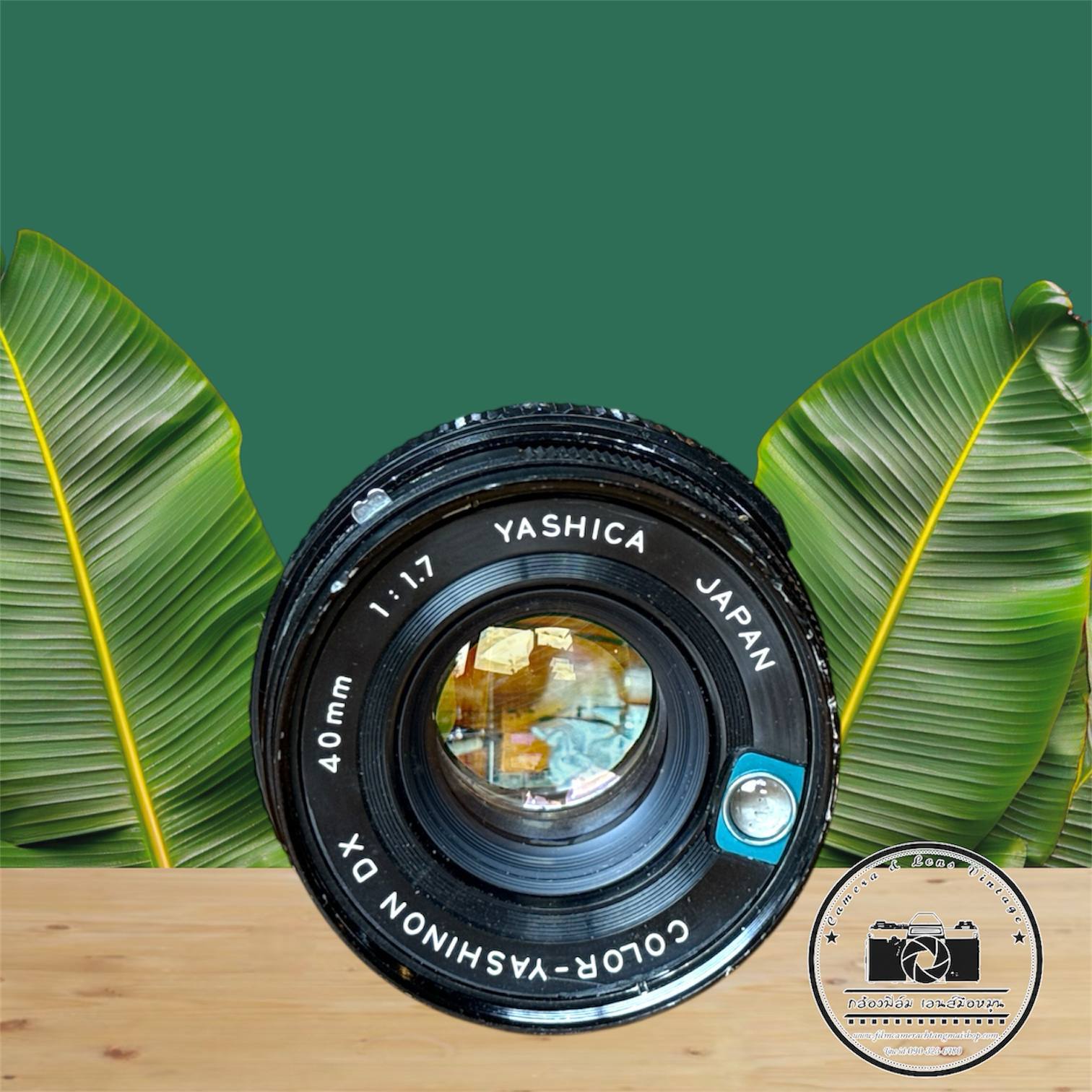 YASHICA COLOR-YASHINON DX 40MM.F1.7 MODIFIED M39 MOUNT