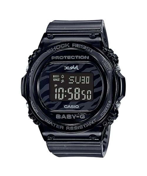 CASIO BABY-G นาฬิกาข้อมือ นาฬิกากันน้ำ นาฬิกาของแท้ ประกันศูนย์ CMG 1 ปี รุ่น BGD-570XG-8D นาฬิกาสีดำ