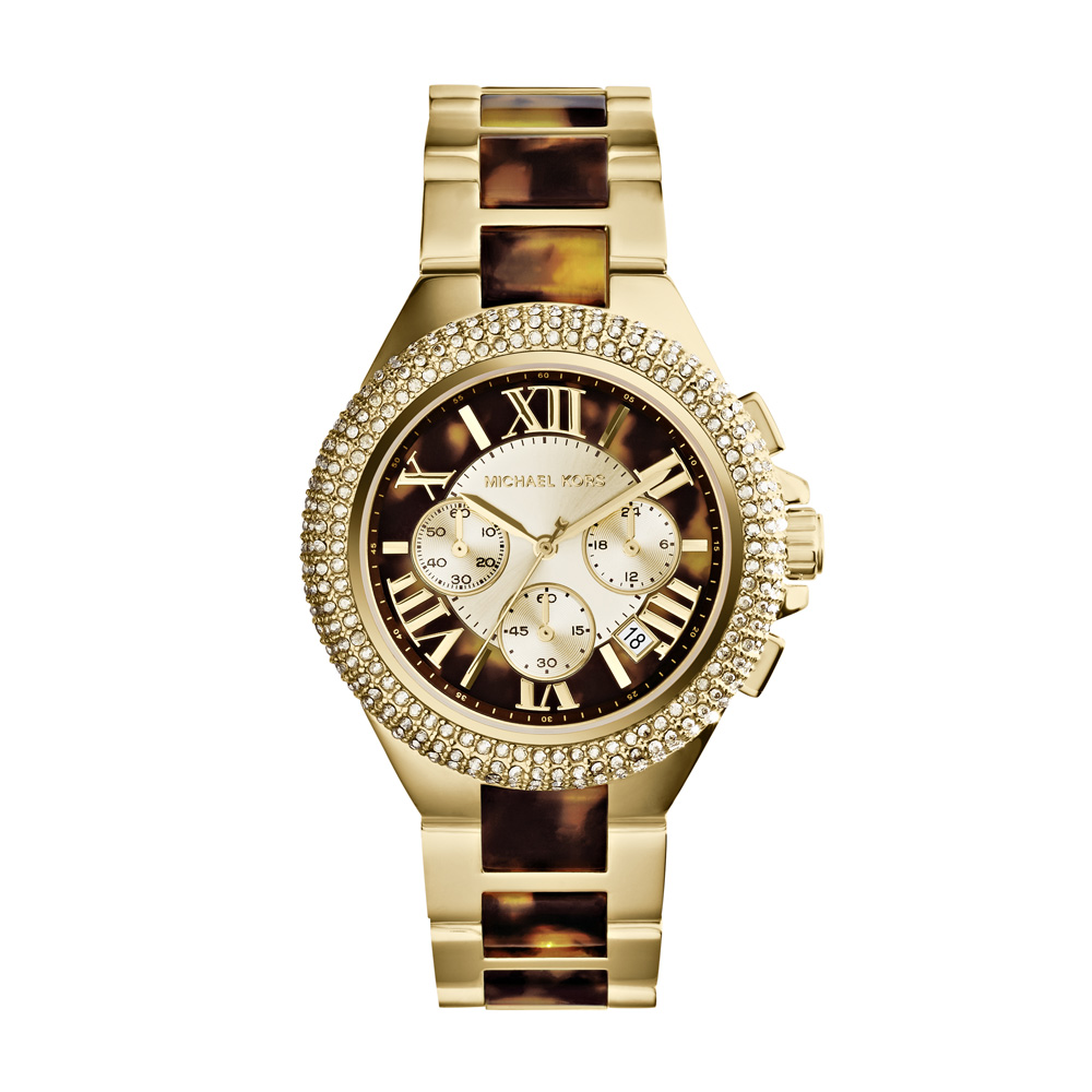 **Preorder** Michael Kors MK5901 Ladies Chronograph Camille Gold Watch