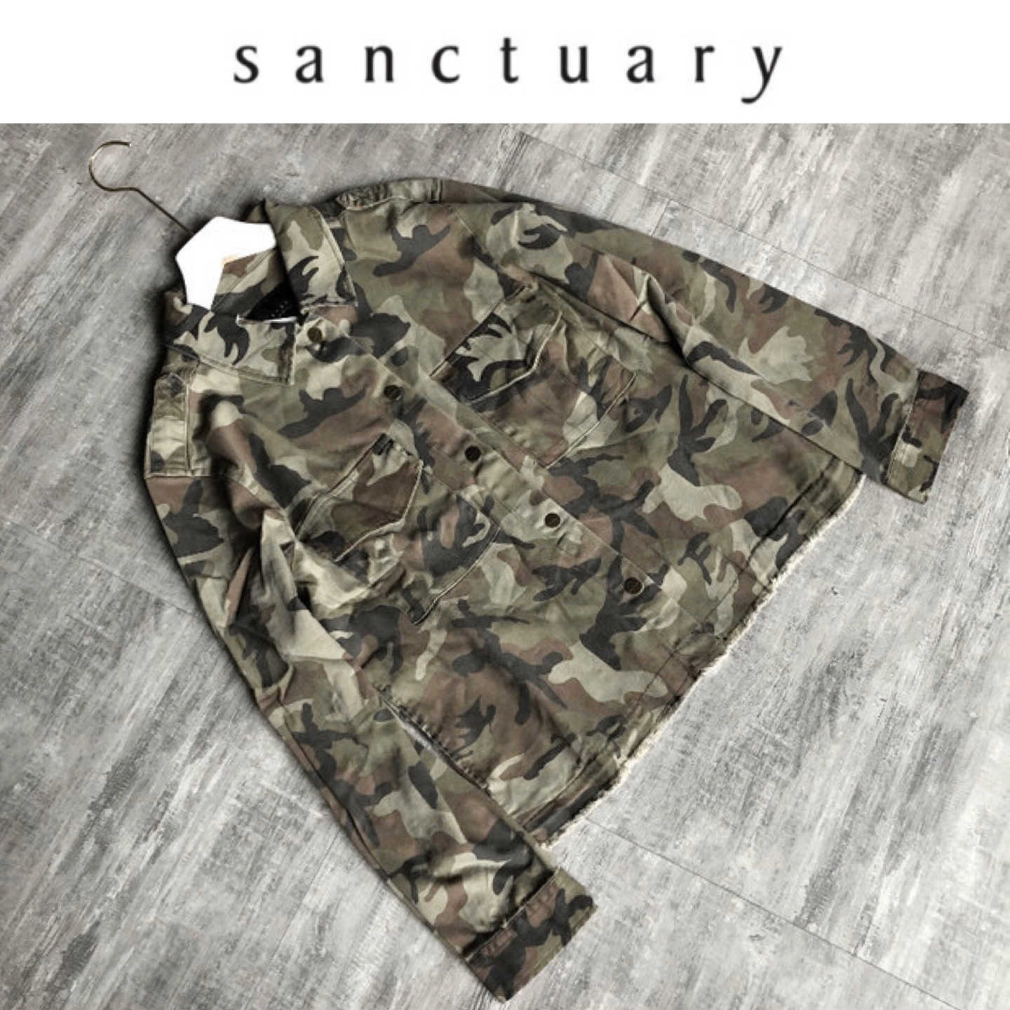 sanctuary เสื้อทหารลายพราง เสื้อคลุม ทหาร เสื้อลายพราง แบรนด์ Sanctuaryแพทเทินสวย เท่ห์มาก คะ Size S/M/L/XL สำเนา สำเนา สำเนา สำเนา สำเนา สำเนา ลายพราง