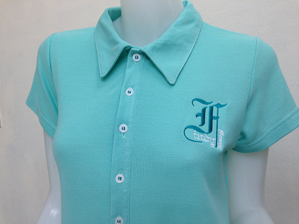 เดรสโปโล ท้อง/ไม่ท้องก็ใส่ได้ สวยคล่องตัวในลุค Sport Mom ผ้าเนื้อดีนิ่ม สีเขียวมิ้นต์