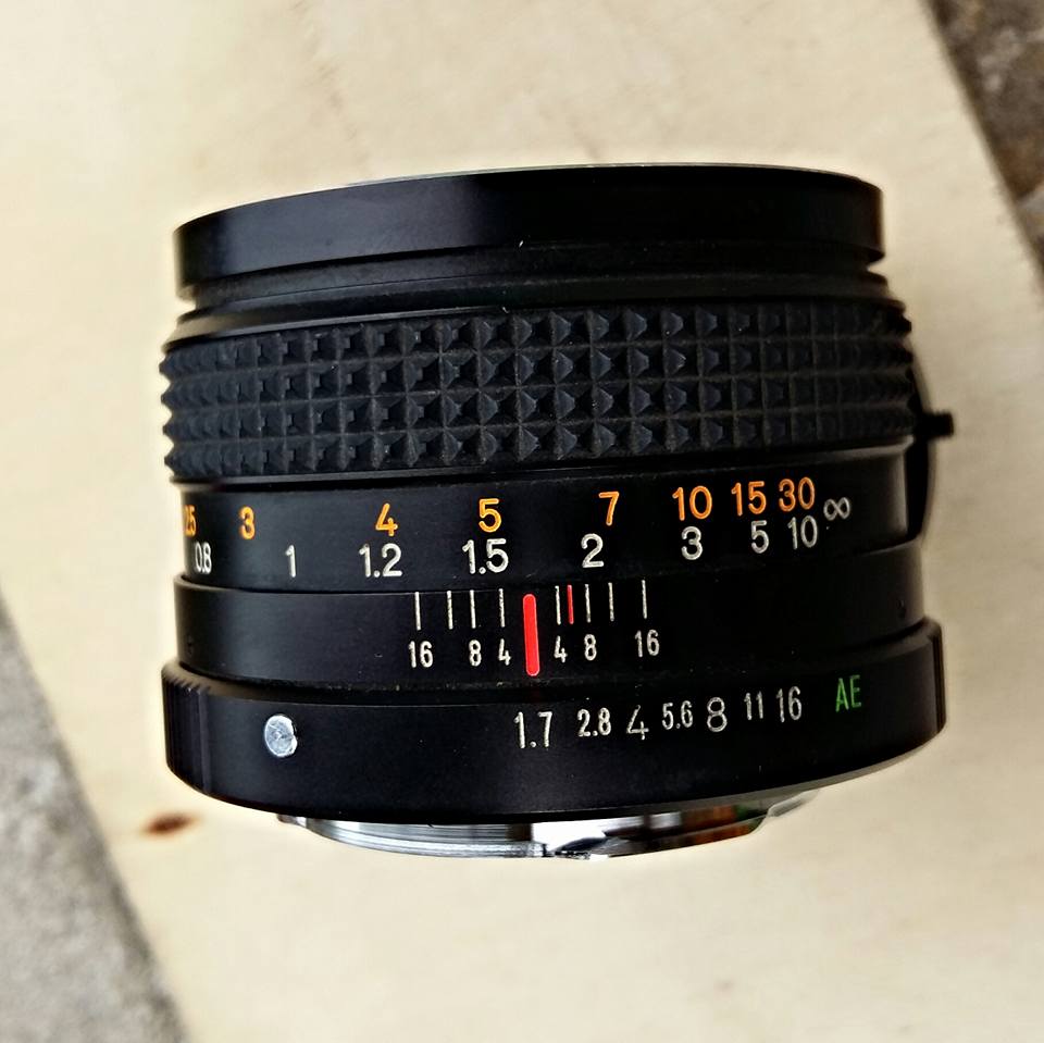 Konica Hexanon AR 50mm.F1.7 AR Mount