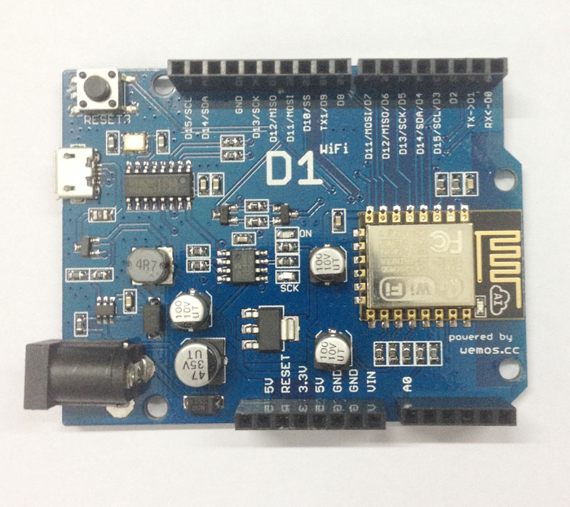 WEMOS D1 WIFI UNO ESP8266