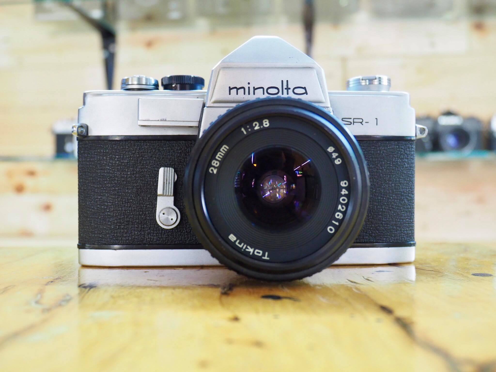 MINOLTA SR-1 TOKINA 28MM.F2.8