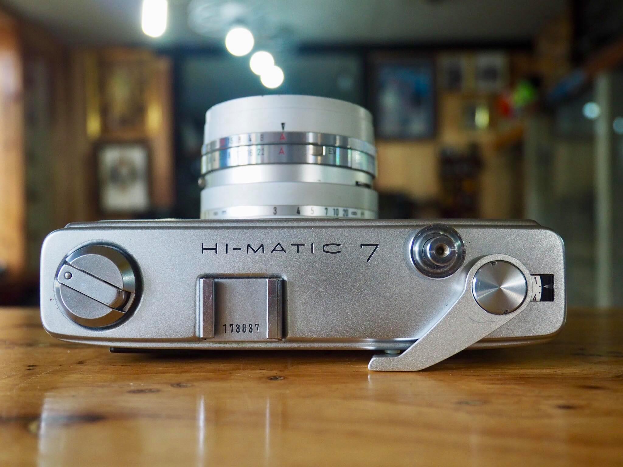 MINOLTA HI-MATIC 7 MINOLTA ROKKOR-PF45MM.F1.8