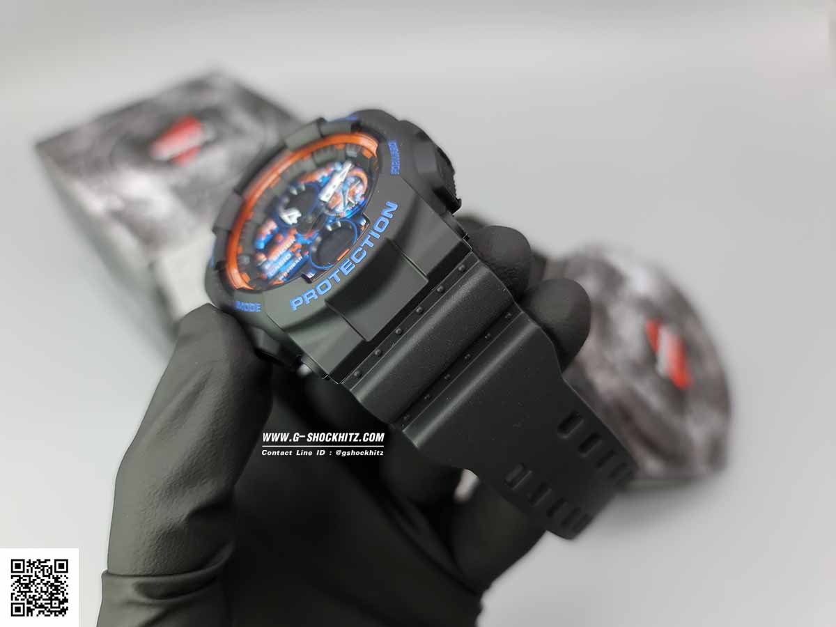 CASIO G-SHOCK นาฬิกาข้อมือ นาฬิกากันน้ำ นาฬิกาของแท้ ประกันศูนย์ CMG 1 ปี รุ่น GA-140CT-1A นาฬิกาสีดำ