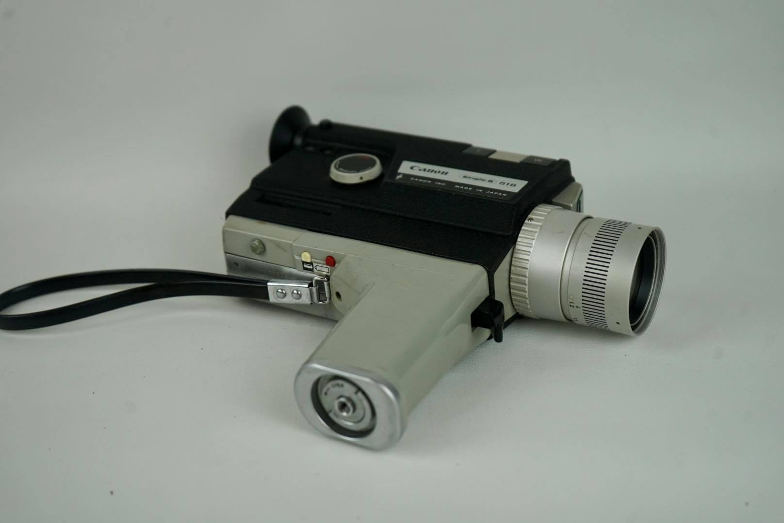 CANON SINGLE-8 518 CANON ZOOM LENS C-8 9.5-47.5MM.F1.8