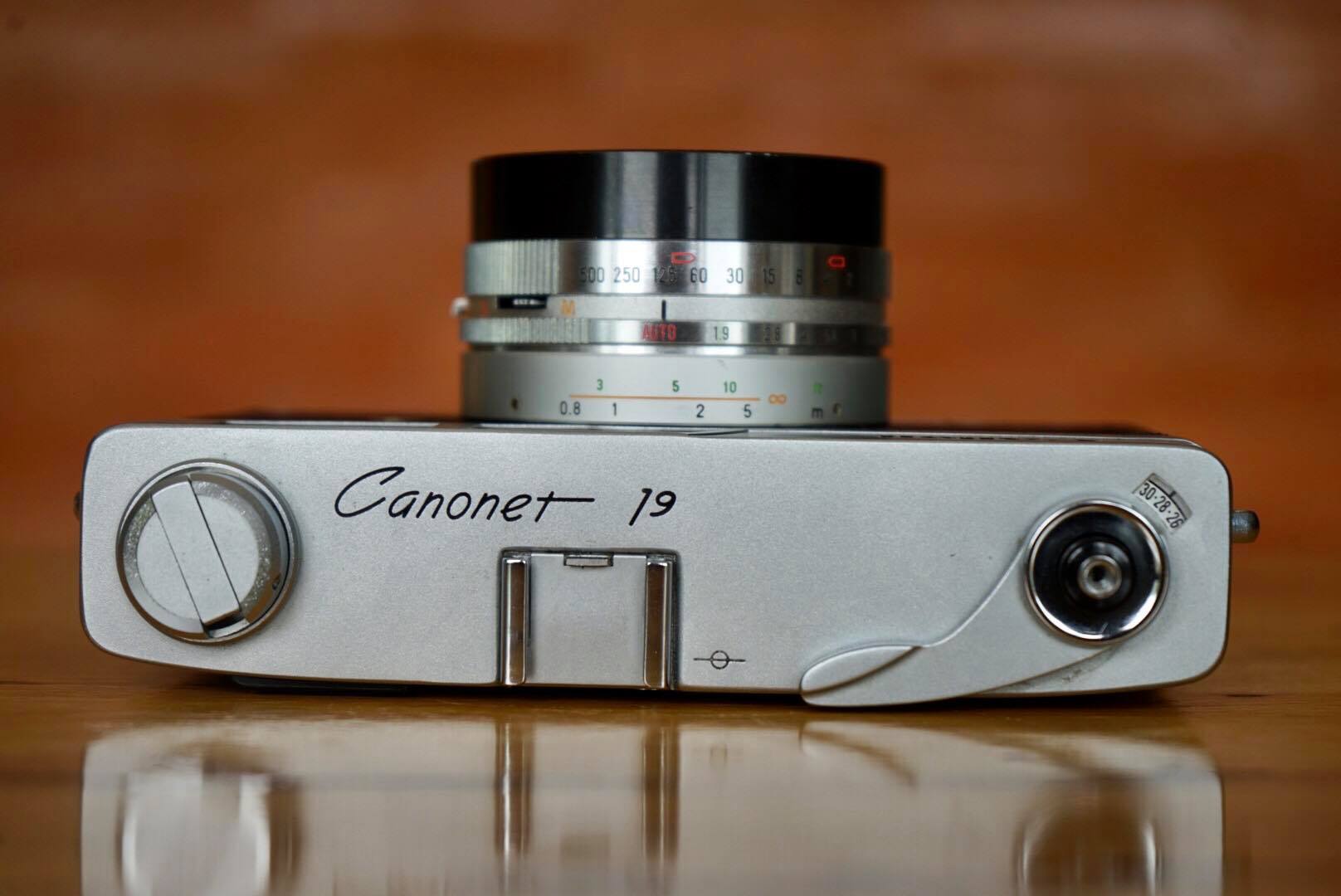 CANON CANONET QL19 CANON LENS SE 45MM.F1.9