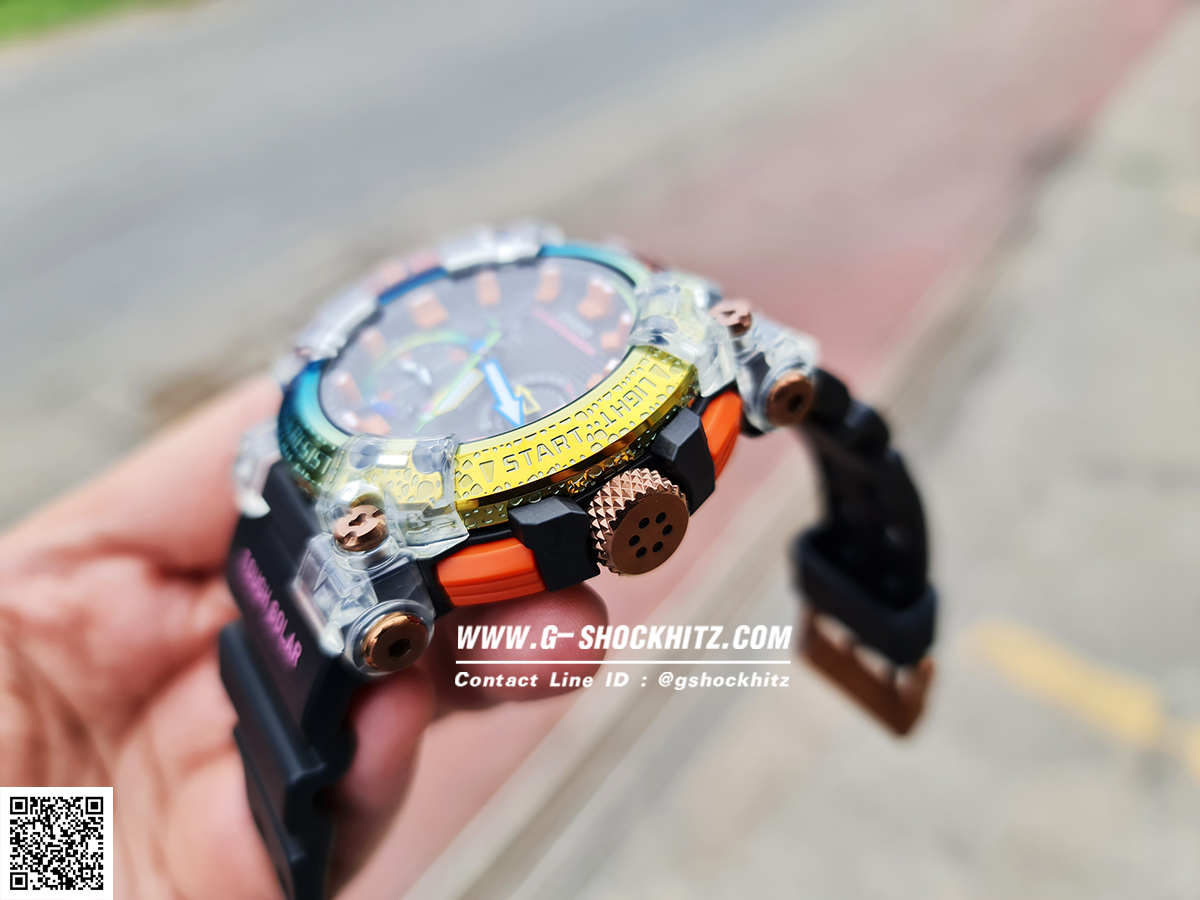 CASIO G-SHOCK นาฬิกาข้อมือ นาฬิกากันน้ำ นาฬิกาของแท้ ประกันศูนย์ CMG 1 ปี รุ่น GWF-A1000BRT-1A นาฬิกาสีดำ