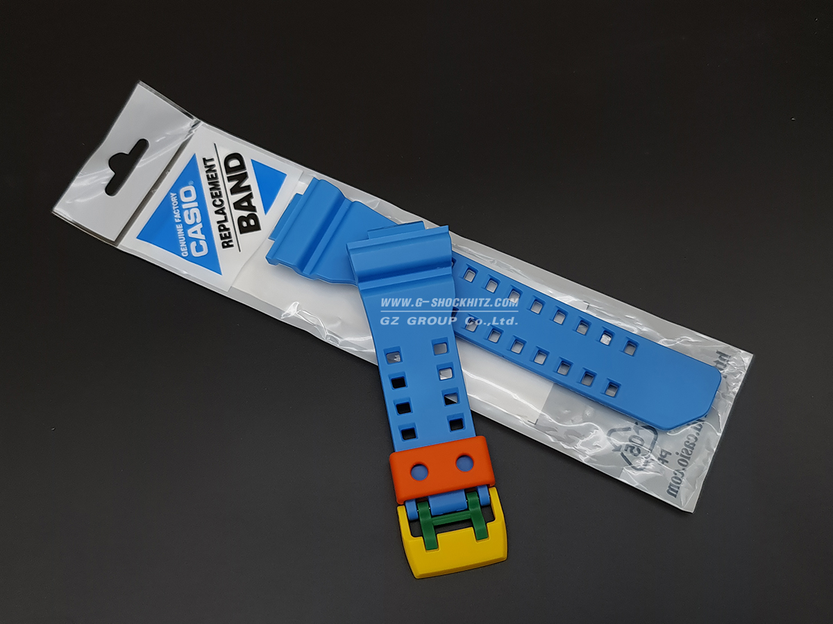 CASIO GENUINE FACTORY CASIO REPLACEMENT อะไหล่นาฬิกา G-SHOCK รุ่น GA-400-4A กรอบสายหลากสี