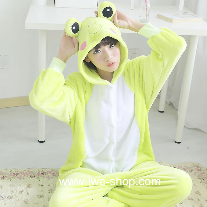 ชุดนอนมาสคอต กบแบ๊ว