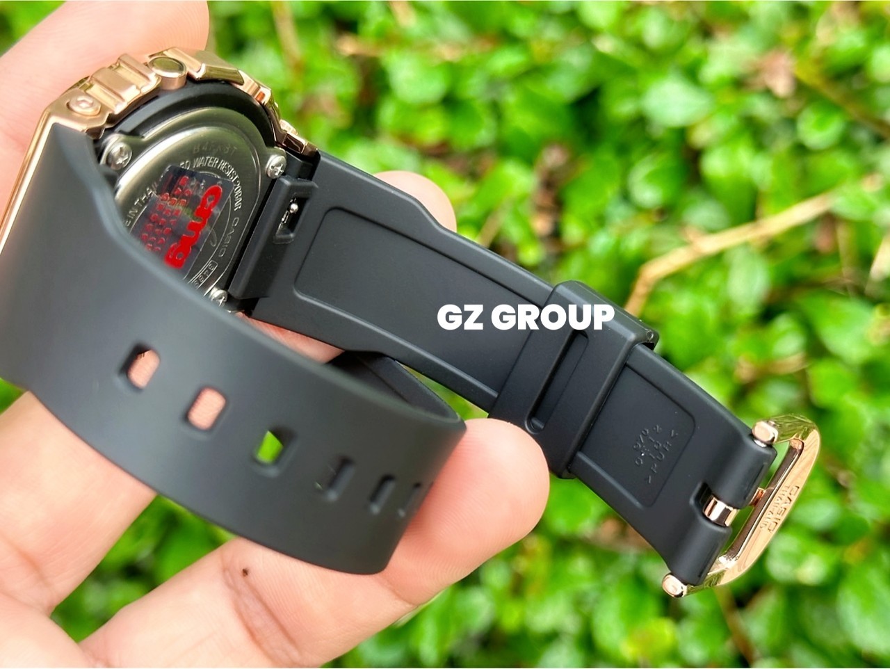 CASIO MID YEAR SALE G-SHOCK พร้อมส่ง นาฬิกาข้อมือ นาฬิกากันน้ำ นาฬิกาของแท้ ประกันศูนย์ CMG 1 ปี รุ่น GM-S5600PG-1 นาฬิกาสีดำ